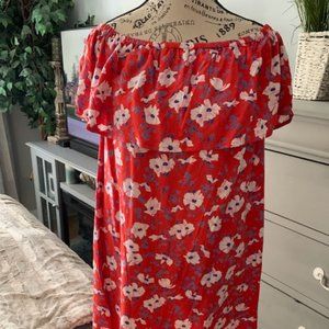 COPY - Adorable off shoulder flower dress